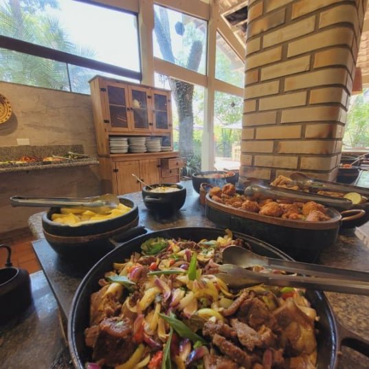 cardapio no parque, frango